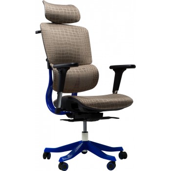 Геймерское кресло GT Racer X-626 Gray/Blue