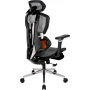 Геймерское кресло GT Racer X-7002 Black/Black/Green (Massage)