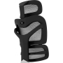 Офисное эргономичное кресло GT Racer X-702 Light Gray (W17-1)