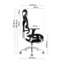 Офисное эргономичное кресло GT Racer X-702L Light Gray (W17-1)
