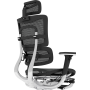 Офисное эргономичное кресло GT Racer X-801AL Black (W-21)