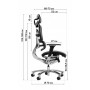 Офисное эргономичное кресло GT Racer X-801A Light Gray (W17-1)