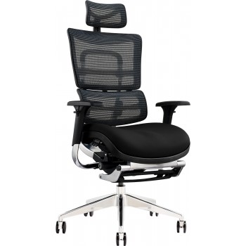 Офисное кресло GT Racer X-802L Black (W-21, B-41) 