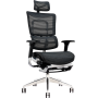 Офисное кресло GT Racer X-802L Black (W-21)
