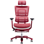 Офисное кресло GT Racer X-815L White/Red (W-52)