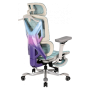 Геймерское кресло GT Racer X-900 Gray/Violet/Blue