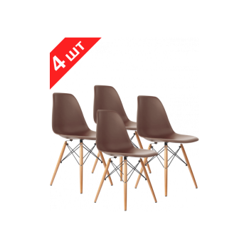 Комплект стульев GT Racer X-D10 Brown (4 шт)