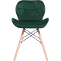 Стул GT Racer X-D28 Plus Velvet Dark Green
