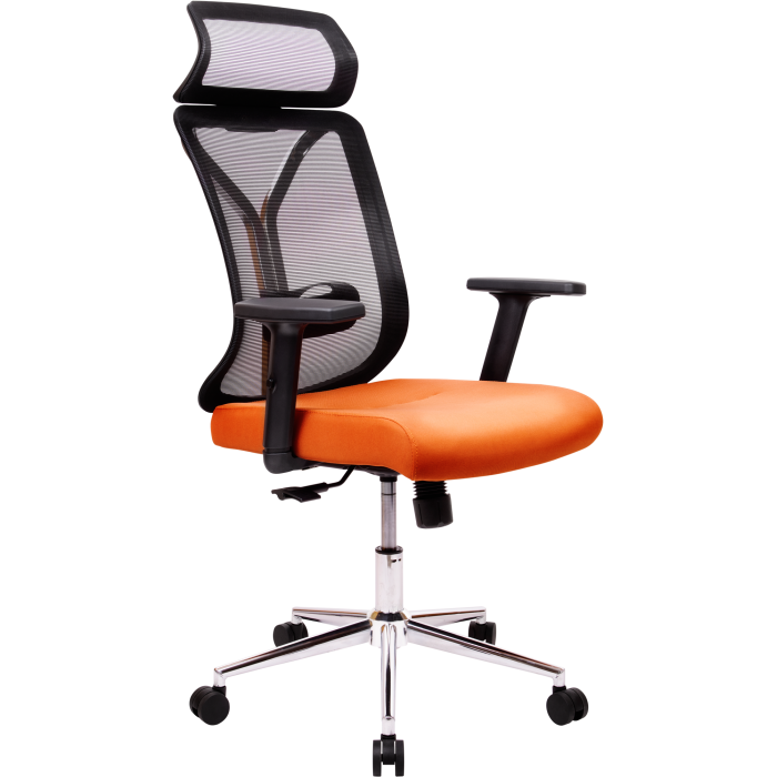 Офисное кресло GT Racer X-W80 Black/Orange