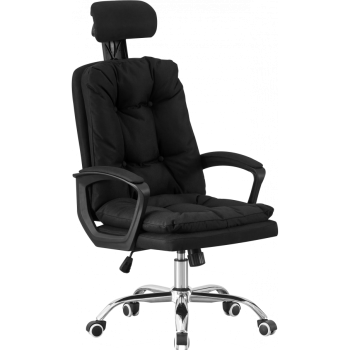 Офисное кресло GT Racer B-471 Fabric Black Офисное кресло GT Racer B-471 Fabric Black