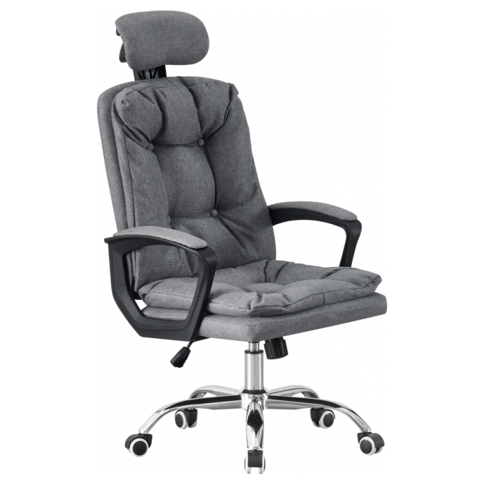 Офисное кресло GT Racer B-471 Fabric Dark Gray Офисное кресло GT Racer B-471 Fabric Dark Gray