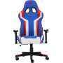 Геймерское кресло GT Racer X-2530 Blue/White/Red